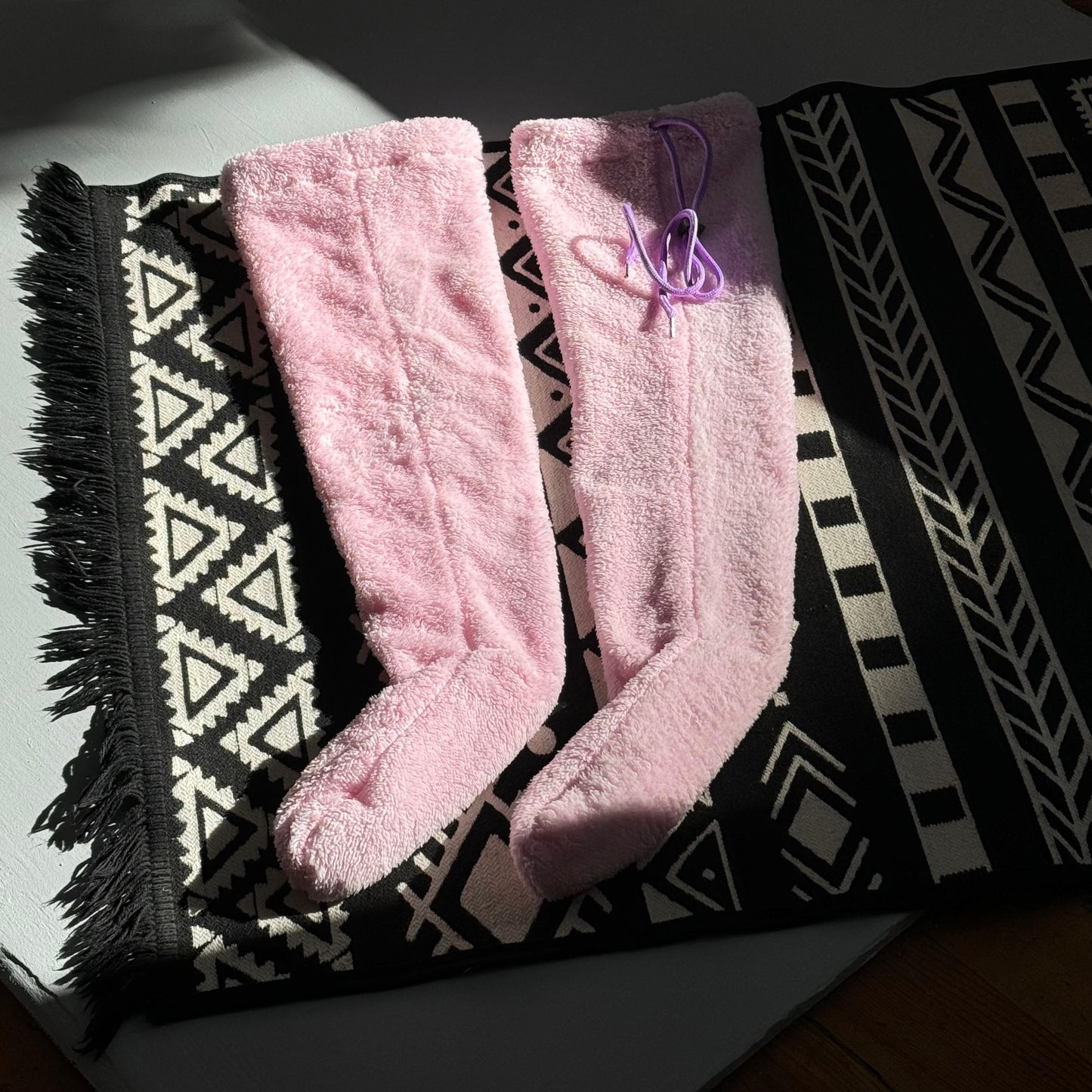 Peluş Dizüstü Çorap