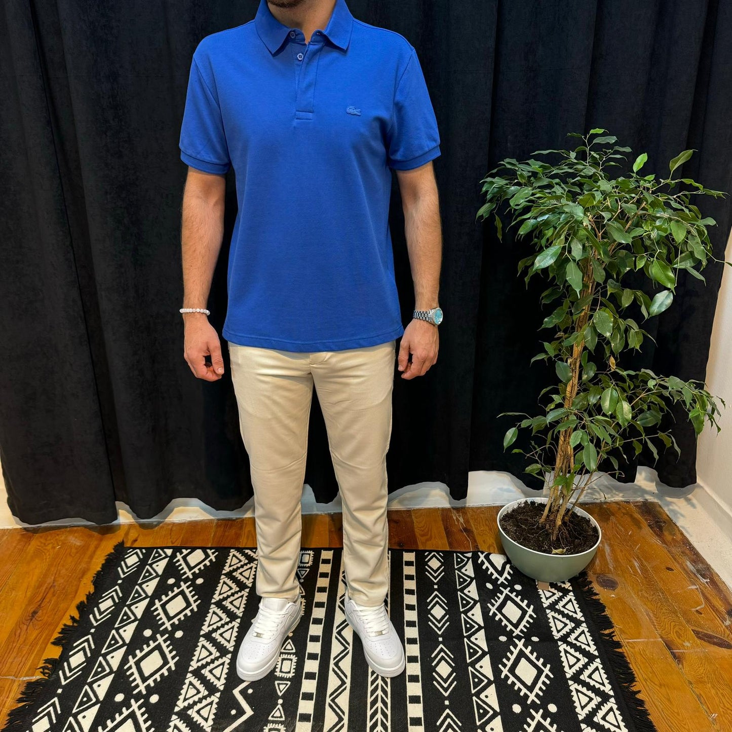 LC Premium Polo Yaka Tişört Mavi