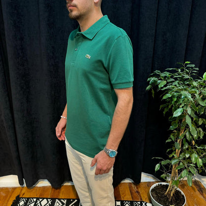 LC Premium Polo Yaka Tişört Yeşil