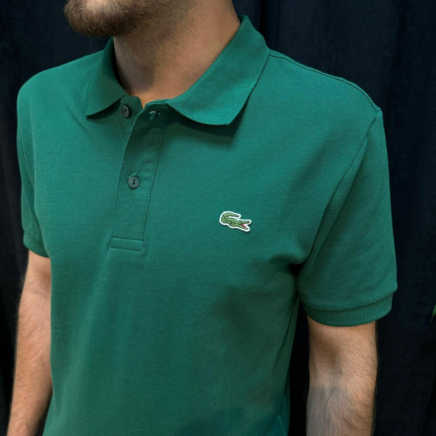 LC Premium Polo Yaka Tişört Yeşil