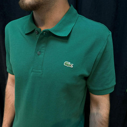 LC Premium Polo Yaka Tişört Yeşil