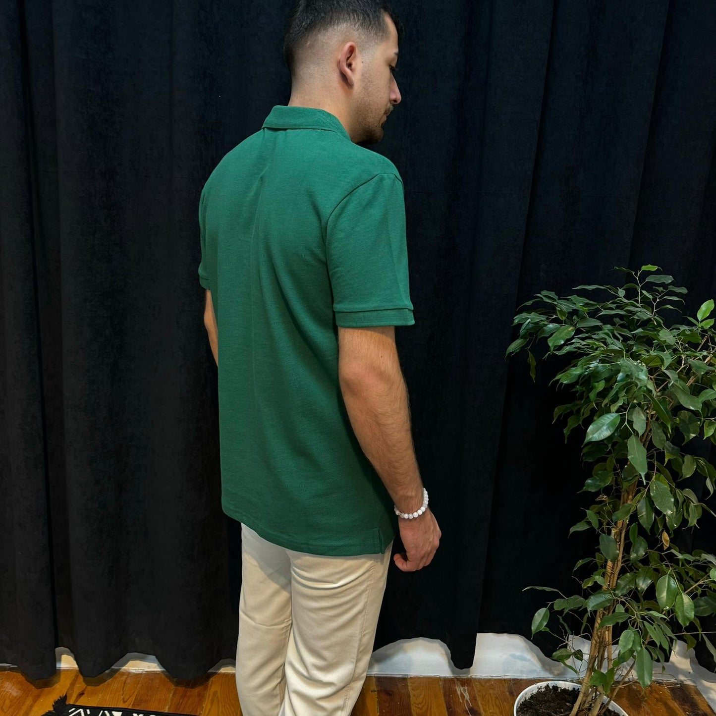 LC Premium Polo Yaka Tişört Yeşil