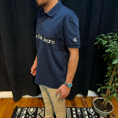 CK Premium Polo Yaka Tişört Lacivert