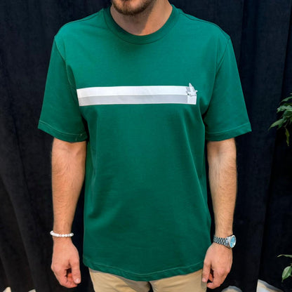 Premium Bisiklet Yaka Tişört Yeşil