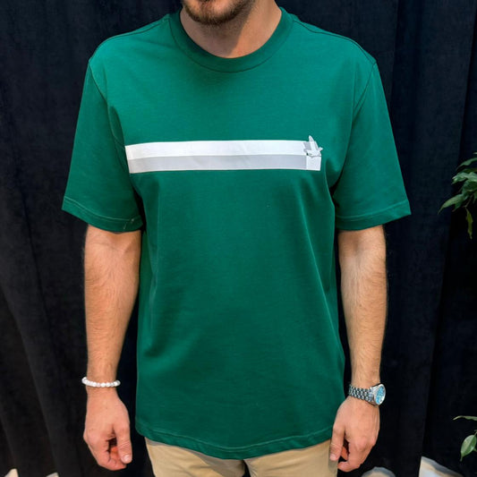 Premium Bisiklet Yaka Tişört Yeşil