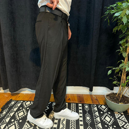 Premium Kumaş Jagger Pantolon Siyah