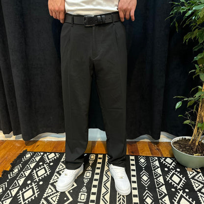 Premium Kumaş Jagger Pantolon Siyah