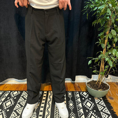 Premium Kumaş Jagger Pantolon Siyah