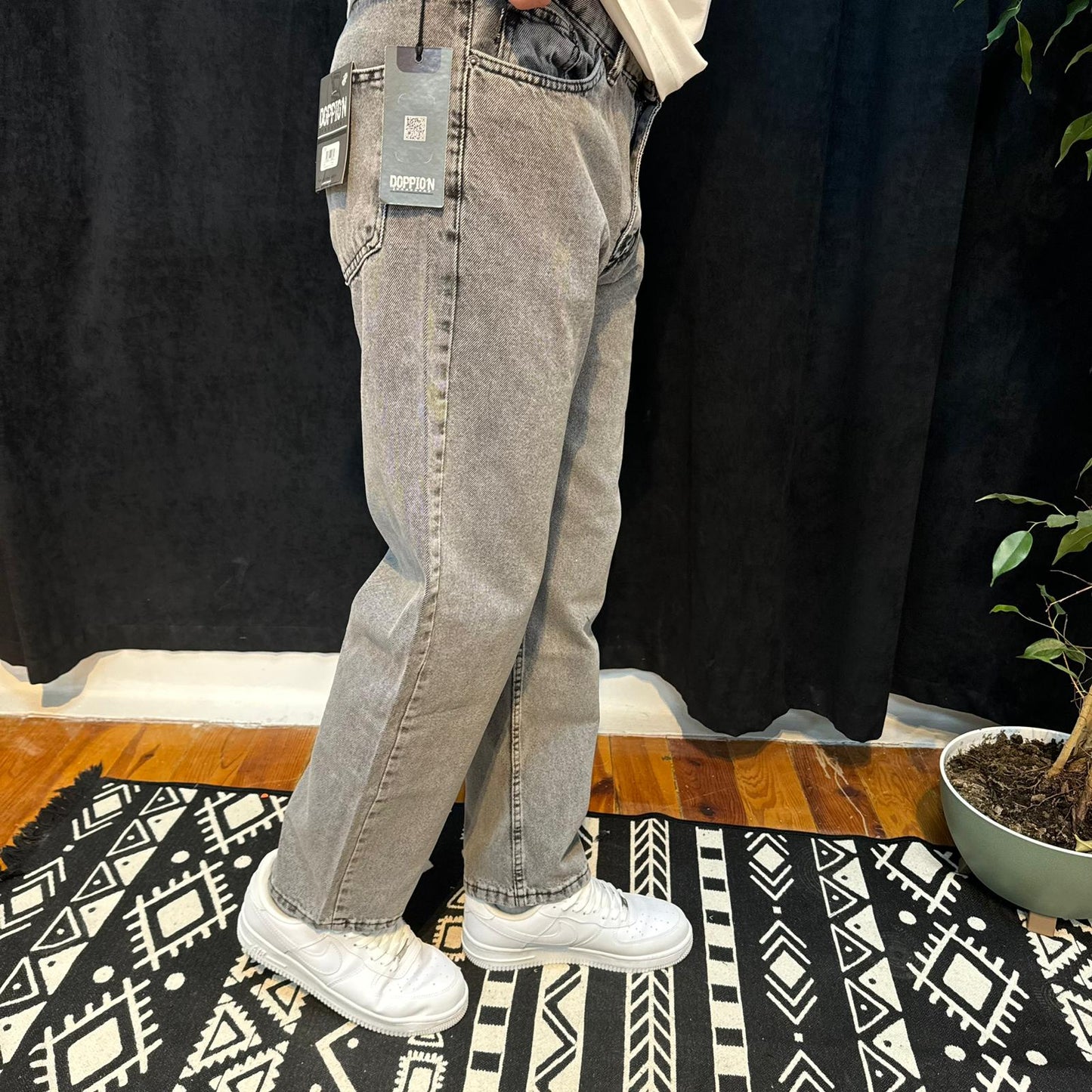 Premium Kot Pantolon Gri