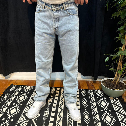 Premium Kot Pantolon Buz Mavi