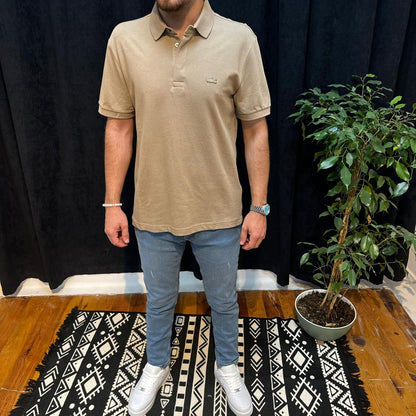 LC Premium Polo Yaka Tişört Bej