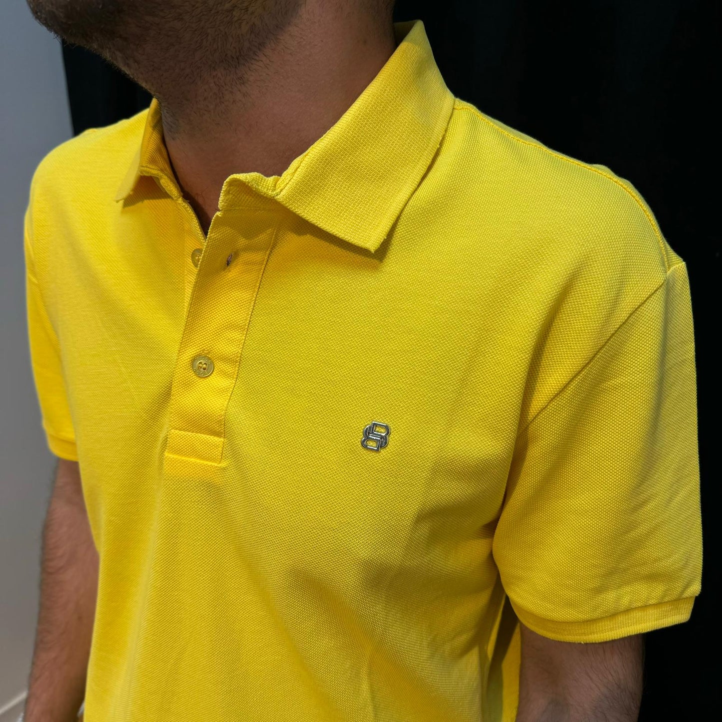 LC Premium Polo Yaka Tişört Sarı