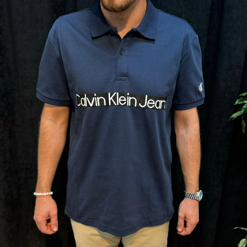 CK Premium Polo Yaka Tişört Lacivert