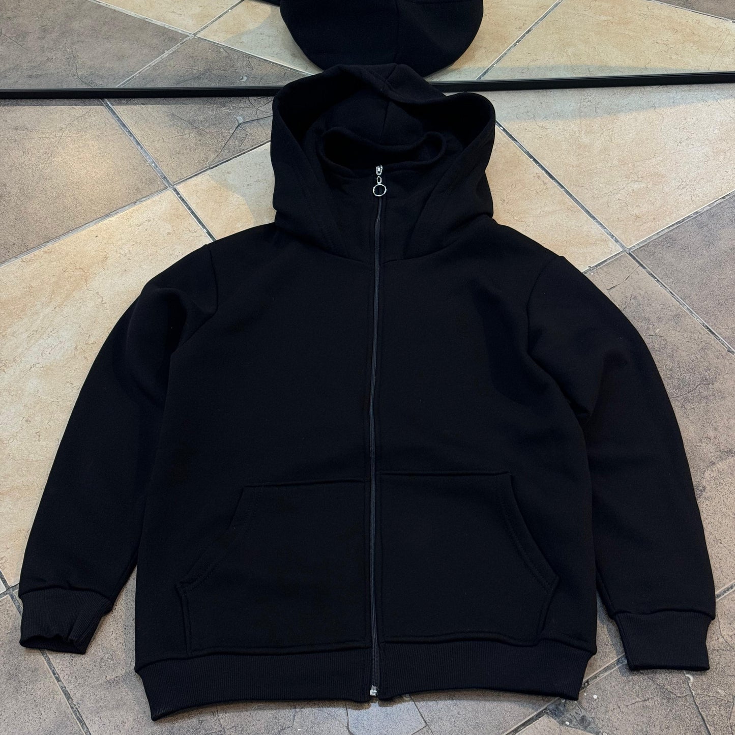 Çift Kapşonlu Sweat