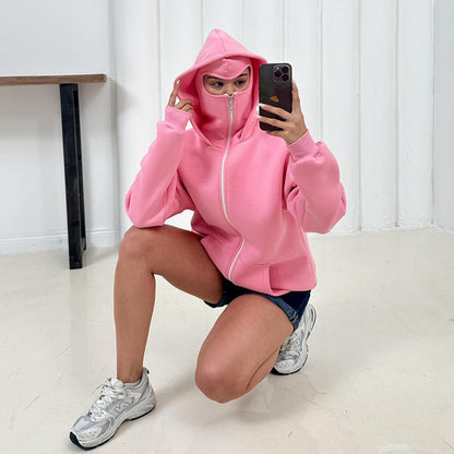 Çift Kapşonlu Sweat